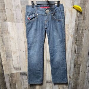 Miss Sixty Snuffle Vintage Y2K Straight Low Rise Jeans Designer Italy Luxury